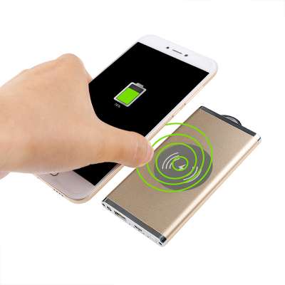 QI wireless 5000mAh Power Bank External Battery Fast Charge For iphone xiaomi Portable Charger PowerBank