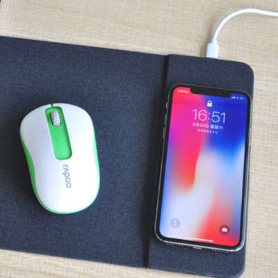 CAFERRIA new design wireless charger pad 10w qi charging mouse pad