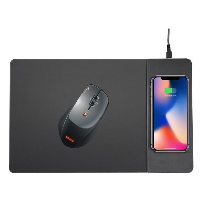 2020 new products multi function 5W 10W mouse pad wireless charger QC2.0 QC3.0