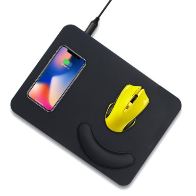 Casun 10W Wireless Mouse Pad Charger QI Wireless Charging Mouse Pad Fast Charging for Mobile Phone